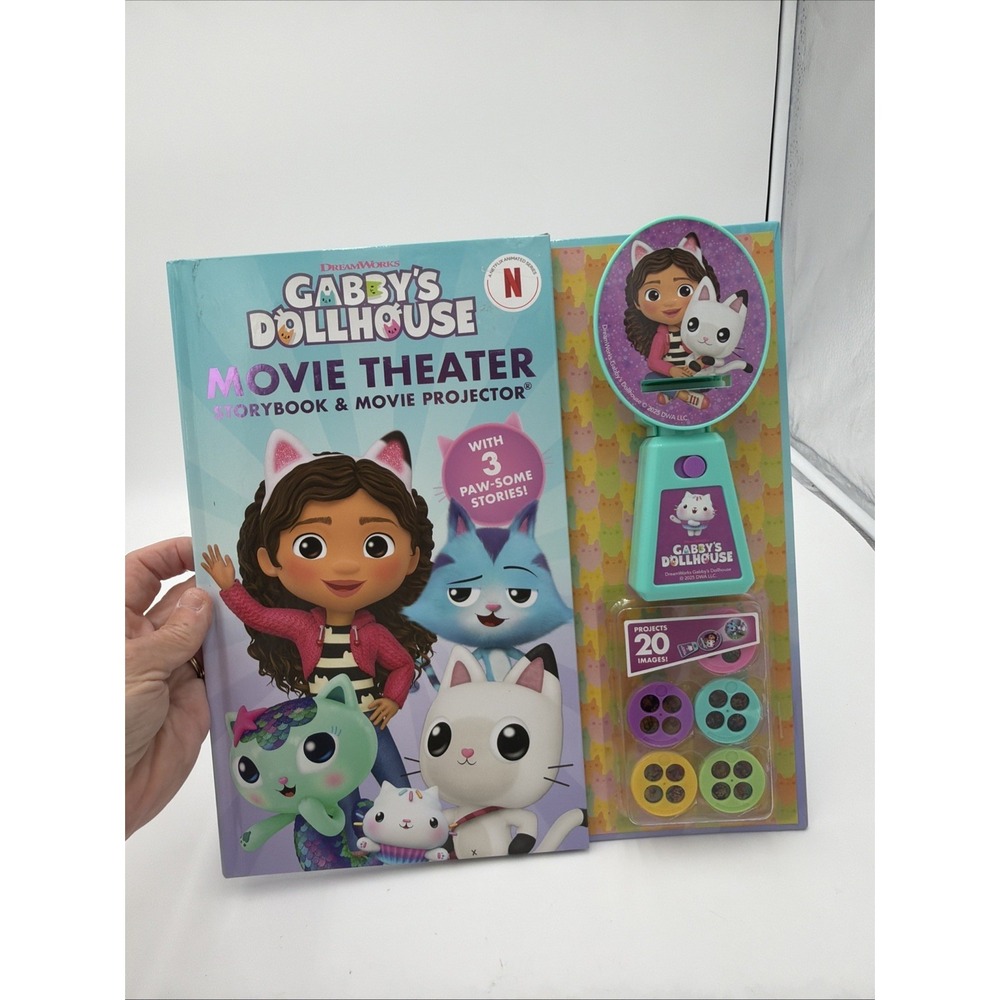 DreamWorks: Gabby's Dollhouse‎ Movie Theater Storybook - Hardcover New